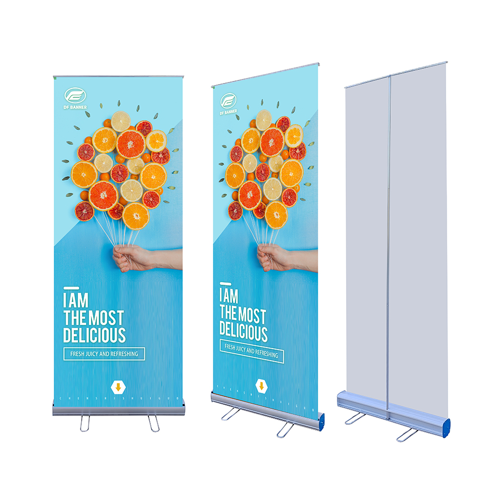Roll Up Banner Pull Up Banner Stand Outdoor Banner Stand with Vary Size