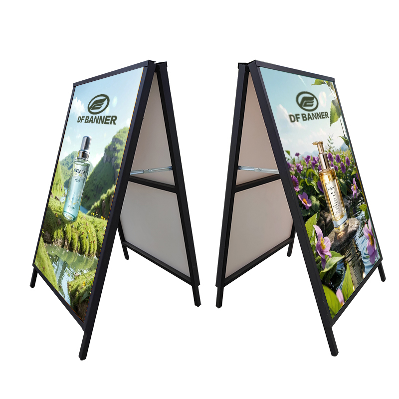 High Quality Pop up a Frame Banner UV Protected for Business Campaigns Sidewalk Ads Easy Transport Holiday Promos