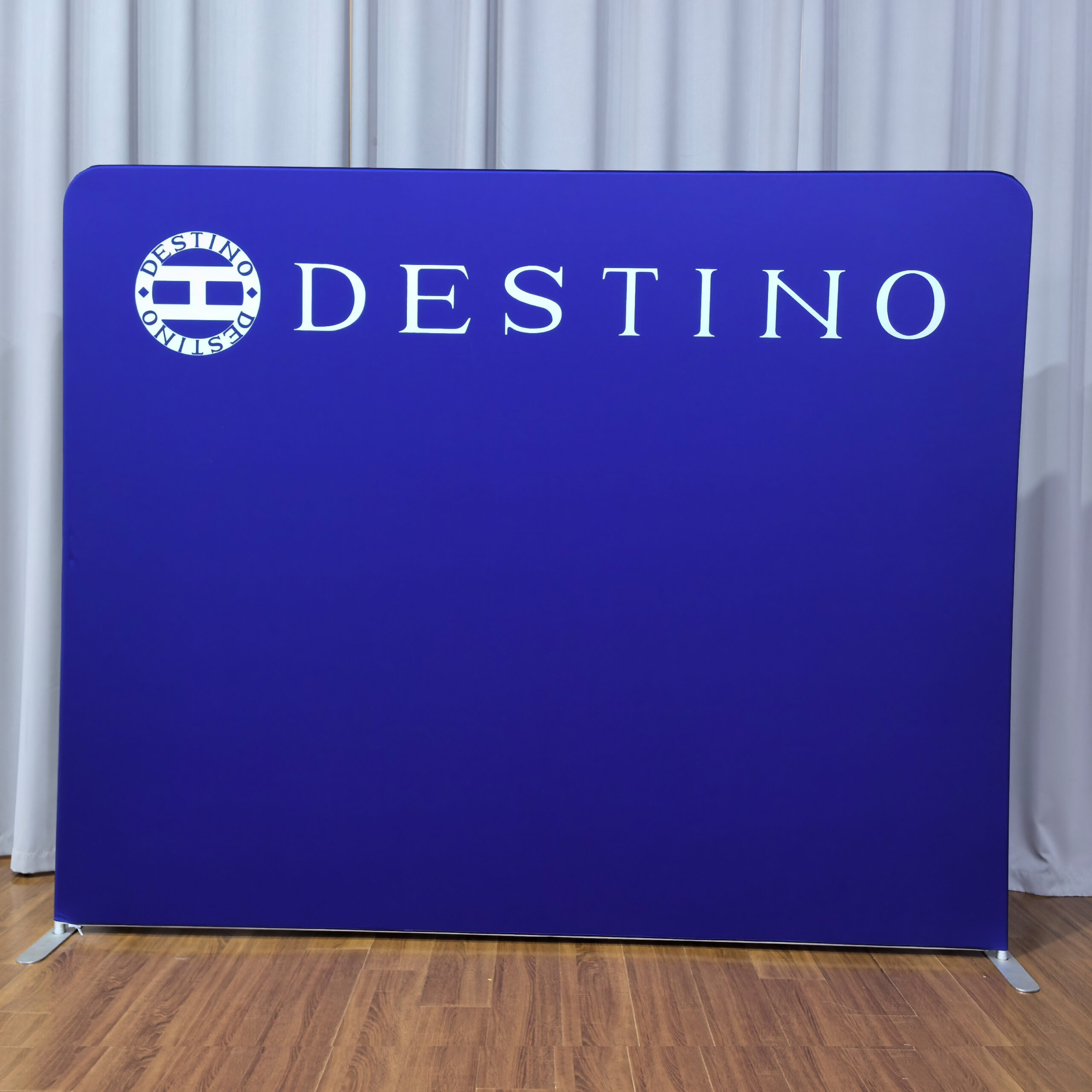 Promotion Easy-To-Install Trade Show Equipment Tension Fabric Backdrop Exhibition Booth Display Advertising Banner Stand