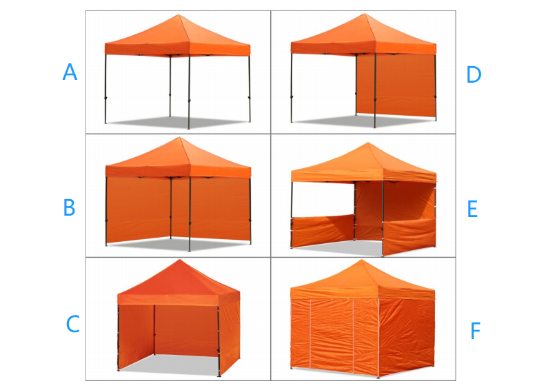 Spacious Trade Show Tent Large Interior Simple Setup Reusable Stable Stakes With Breathable Vents for Expo Gatherings