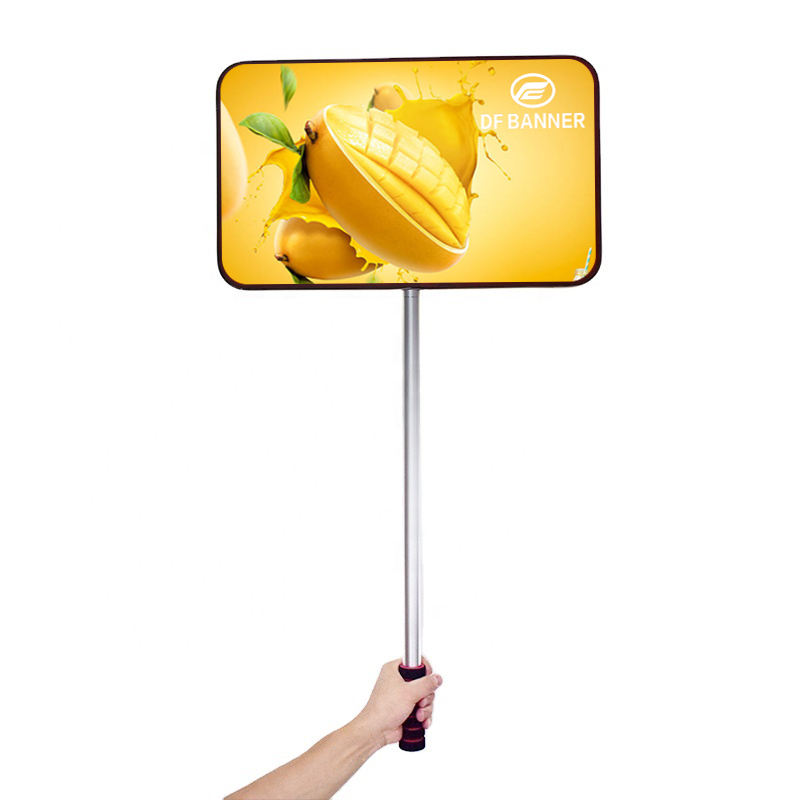 Handheld LED Light Box – Portable Illuminated Advertising Sign for Outdoor Promotions